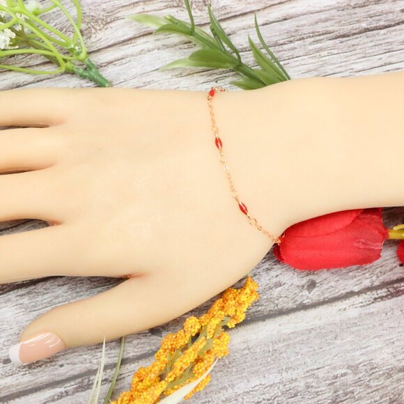 Trendy Bracelet for Girls & Women – Cute, Adjustable & Gift-Ready | MLCRC1902 - Picture 8 of 9